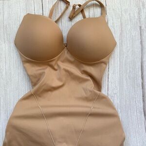 SKIMS Nude Ultimate Body Padded Shapewear Bodysuit